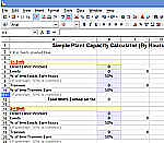 capacity planning excel spreadsheet screen shot 
